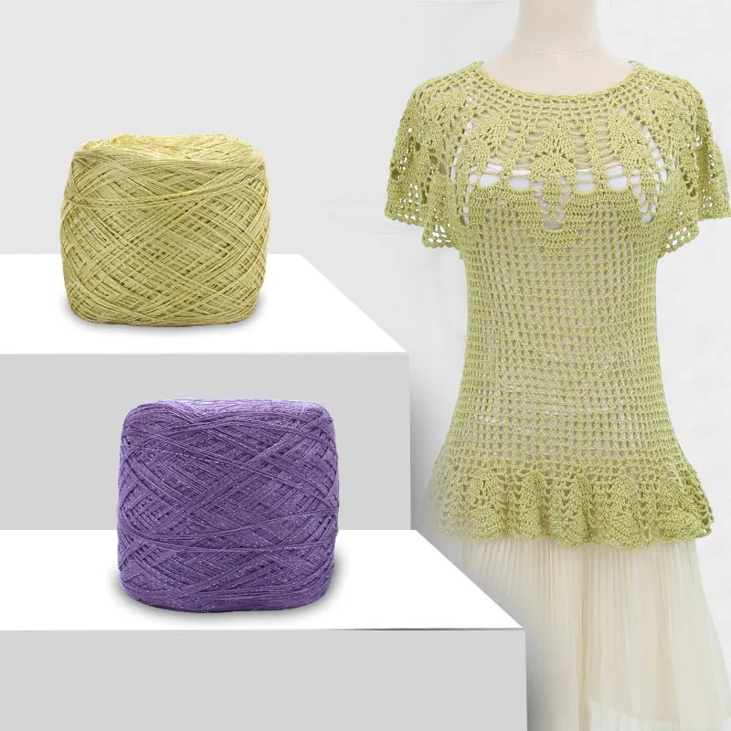 Sợi đan lanh nguyên chất 100%